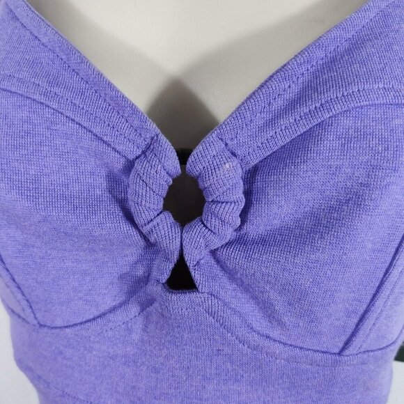 Wild Fable Purple Sleeveless Bodycon Mini Dress Women Size M Casual Party NEW - Picture 4 of 10